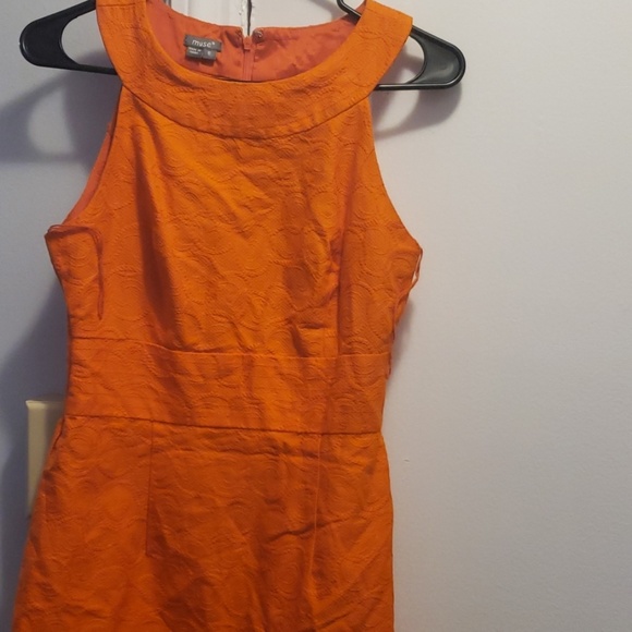 Orange muse dress - Picture 2 of 4